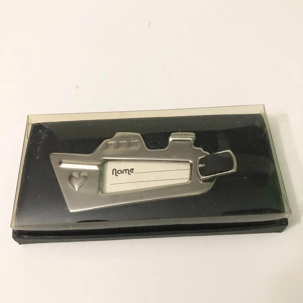 Kate Aspen Metal Luggage Name Tag